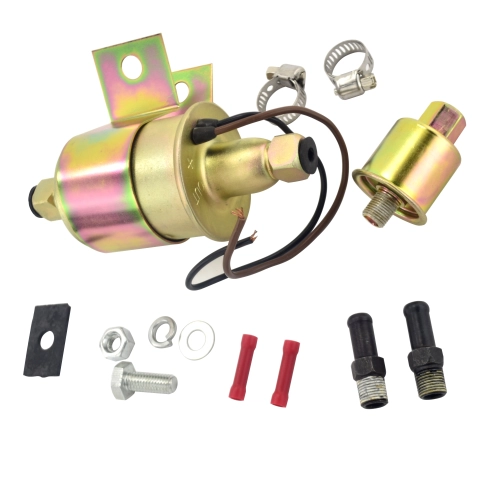 Inline Fuel Pump, with Filter, 5 To 5.5 LB