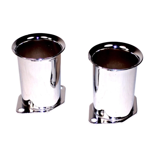 Velocity Stacks, for IDF Weber & HPMX Carbs, Pair 4 Inch