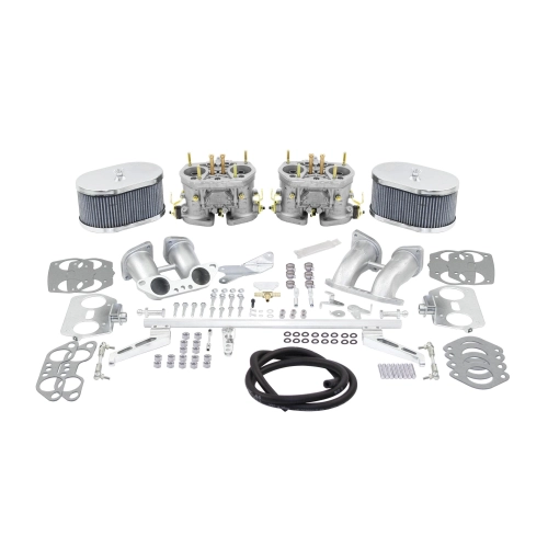 EMPI 43-7347-0 Dual 40 IDF Carburetor Kit, For Type 2 & 4 VW