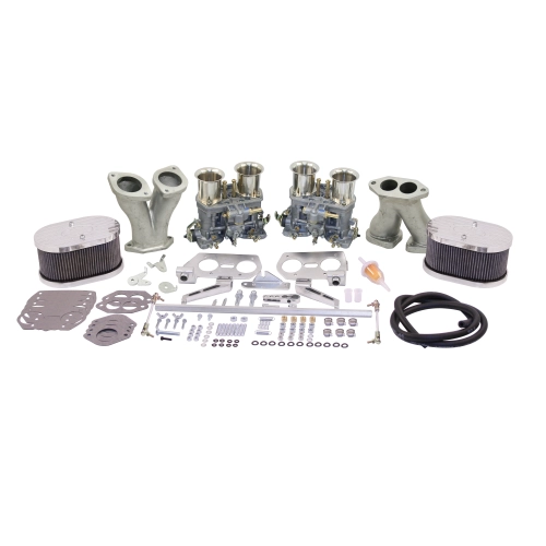 EMPI 43-9319-0 Dual 44 IDF Carburetor Kit, By Weber Deluxe