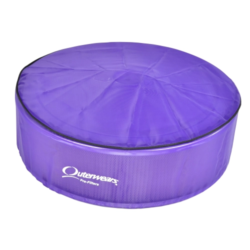 OUTERWEARS 44-6TP Outerwear Pre-Filter, 14 Round, 6 Tall, Purple