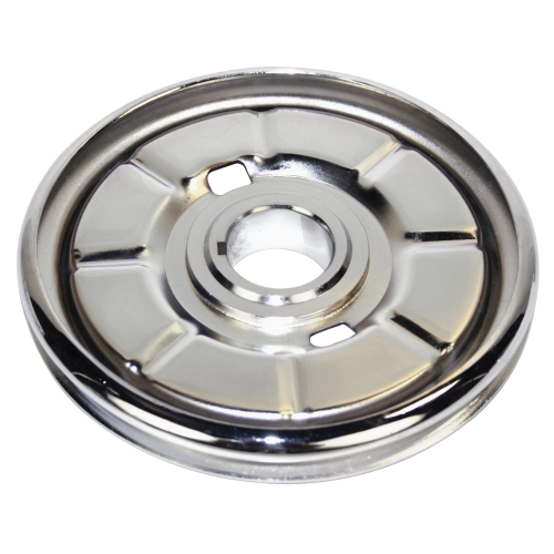 EMPI 4514-20 Chrome Stock Steel Crank Pulley, for Aircooled VW