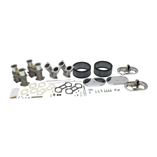 EMPI 47-0636-0 Dual 48 Epc Dual Carburetor Kit, Short Manifold Style