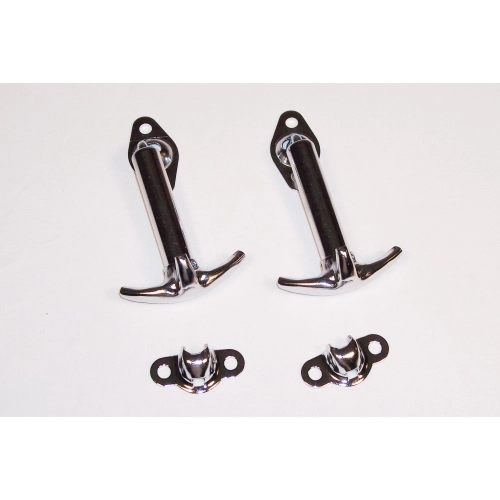 Chrome Hood Latch Kit, for VW Beetle