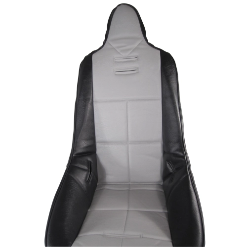 High Back Poly Seat Cover, Grey