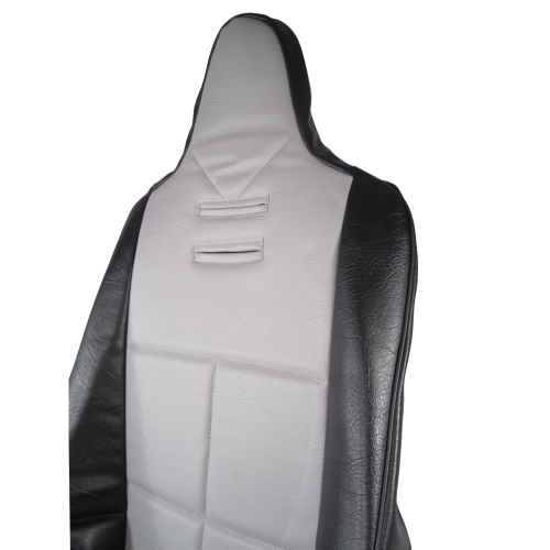 High Back Poly Seat Cover, Grey