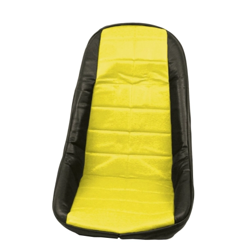 Low Back Seat Cover, Yellow, Fits Most Fiberglass Seats