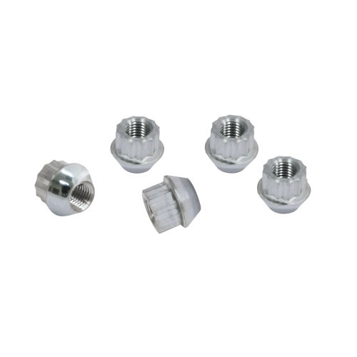 EMPI 70-2880-0 Alloy Lug Nuts, Chrome 12mm - 1.5, 12 Point 60 degree seat