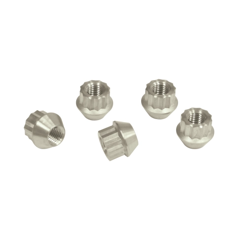 EMPI 70-2886-0 Alloy Lug Nuts, 12mm - 1.5, 12 Point 60 degree seat