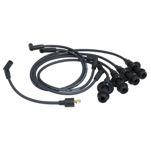 PERTRONIX 704101 Pertronix 7mm Spark Plug Wires Black, Fits Standard VW Caps