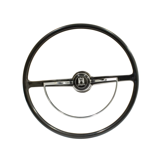 EMPI 79-4005-0 Steering Wheel, for Beetle 62-71, Ghia 62-71, Black