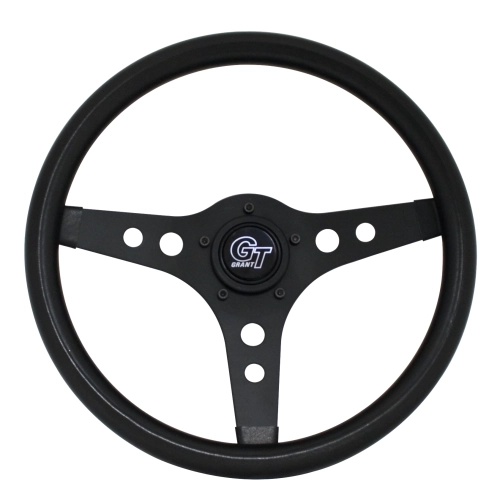 EMPI 79-4030-0 Steering Wheel, 13 Diameter, 3-1/2 Dish, 5 Bolt, Black