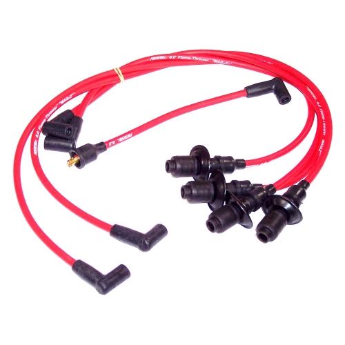 Pertronix 8mm Spark Plug Wires, Red, for HEI Style Caps