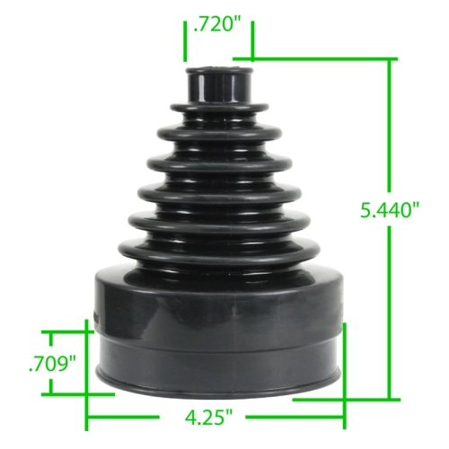 Irs Cv Boot, for 930 Cv Joint, Over The CV Style, Sold Each