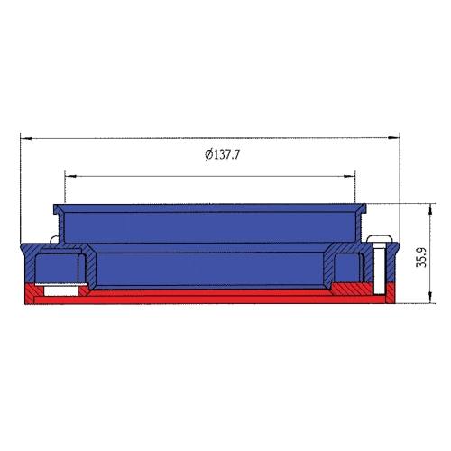 Cv Flange, for 934 Cv Dual Boot Flange, Each