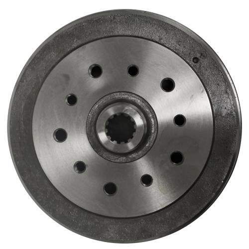 EMPI 98-5002-7 Rear Brake Drum, Chevy 4-3/4 Pattern, for Long Spline Axles