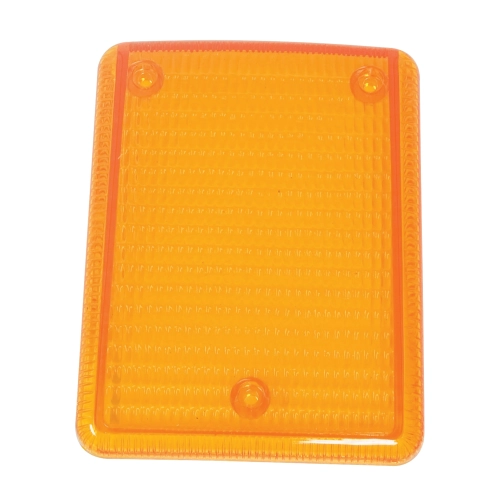 EMPI 211-953-141/142 Tail Light Lens, Left Or Right Side, For Bus 73-79 Amber