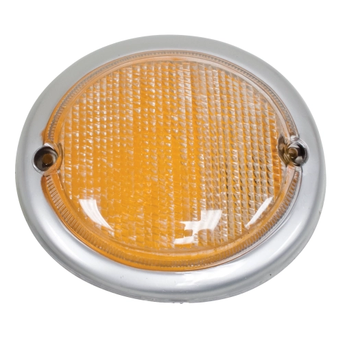 EMPI 211-953-162B Tail Light Lens, Right Side, For Bus 63-67 Amber