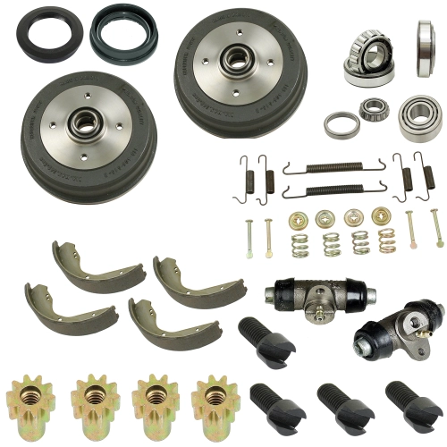 Appletree Automotive A1041SB Front Brake Kit, Super Beetle 71-79