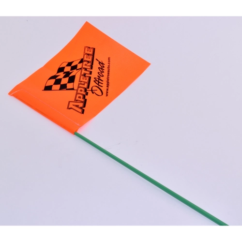 GECKO PRODUCTS A5002-GREEN Flag, 2 Piece Tapered Green