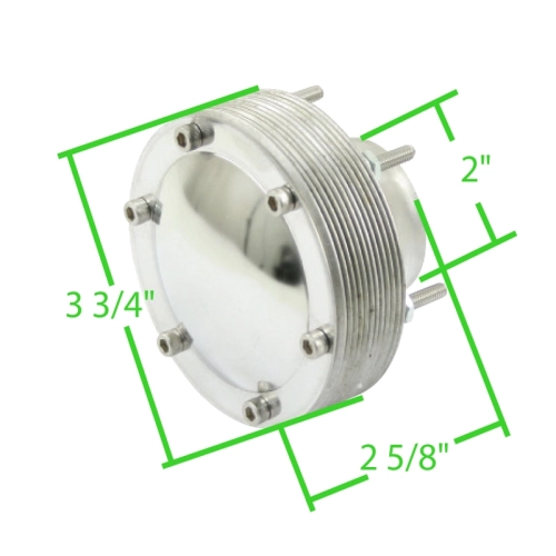 Spark Arrestor, 2 Inch Weld On with 4 Inch Discs