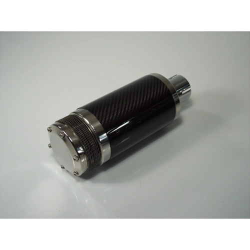 Carbon Fiber Spark Arrestor, 10 Inch Long, 4 Inch Outlet