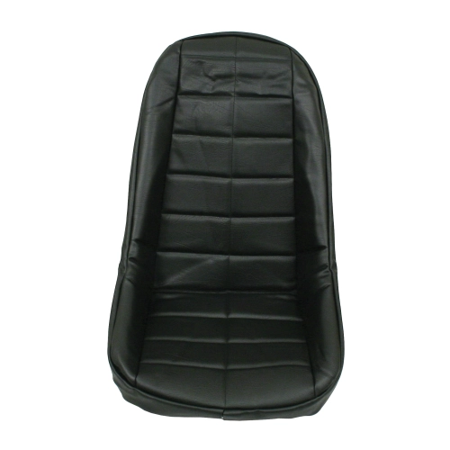 Low Back Seat Cover, Black, Fits Most Fiberglass Seats