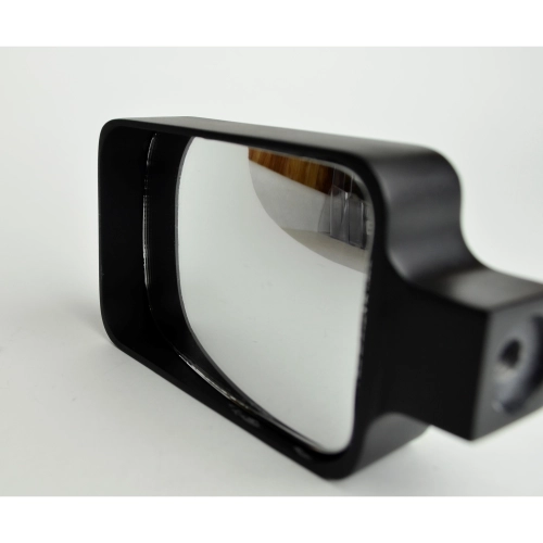 New School Mirror, Black with Convex Lense, Each