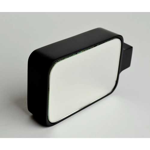 New School Mirror, Black with Flat Lense, Each