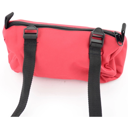 Utility Storage Bag, Red, 10  X 4-1/2 Inch Round