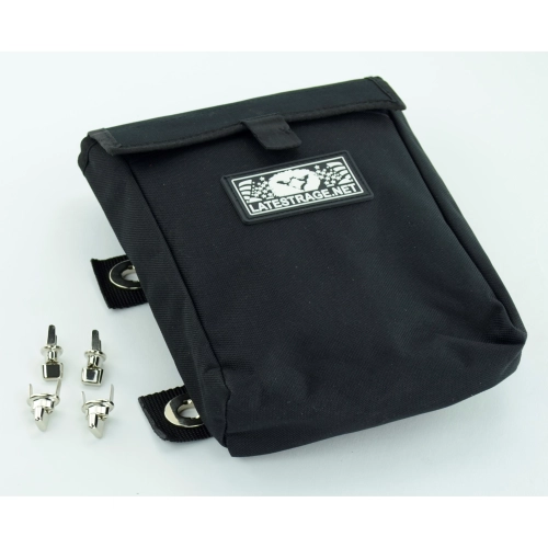 Latest Rage AC898503BK Small Door Storage Bag, Black, 9 Inch X 6-1/2 Inch Wide