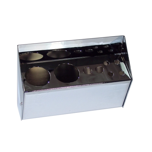 Chrome Gauge Box, 9 Inch Without Holes