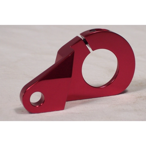 Billet Distributor Clamp Red w with Timing Marks, for Type 1