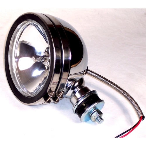 6 Inch Chrome Off-Road Light, 100 Watt, Each