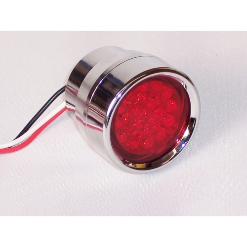 Latest Rage AC945161R Tube Insert Led Light, Red, Dual Function, Billet, Each