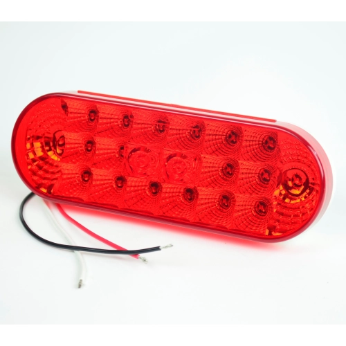 Latest Rage AC945500R Led Oval Tail Light, Red, Sold Each