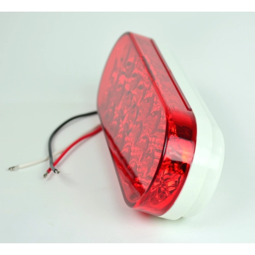 Led Oval Tail Light, Red, Sold Each