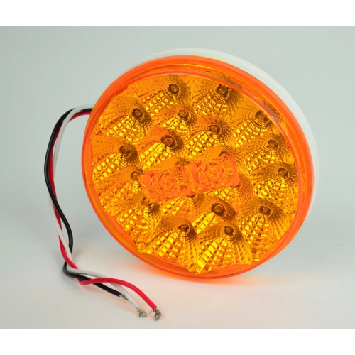 Latest Rage AC945520A Led Round Tail Light, Amber, Sold Each