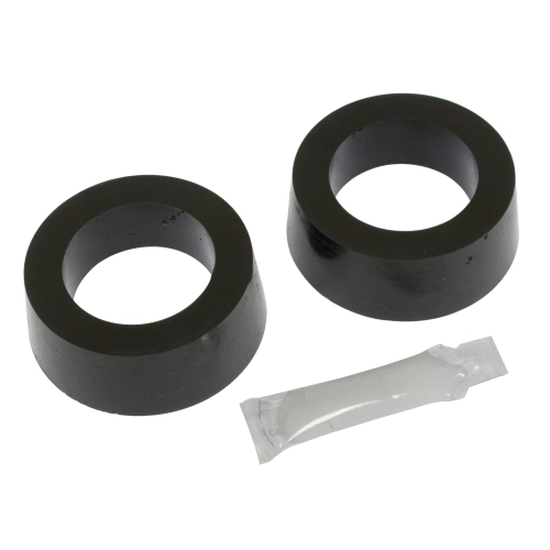 EMPI B658822 Round Spring Plate Grommets, 1-7/8 ID, Black Bugpack, Pair