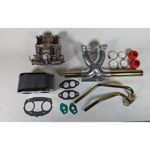 AA Pistons IDF T1 40S-KIT Dual Port Single 40mm Carburetor Kit, IDF STYLE