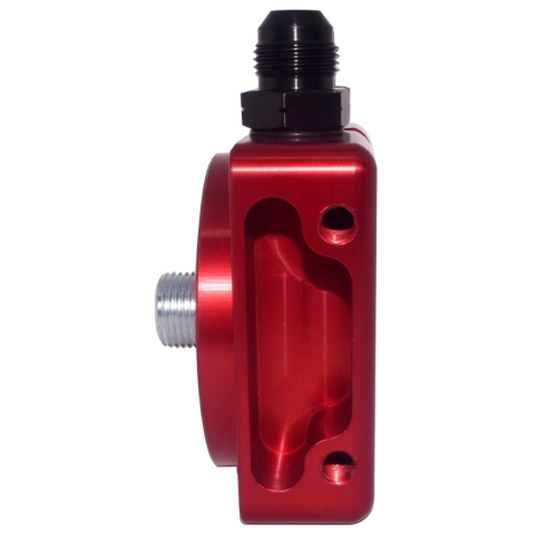 JayCee Billet Oil Manifold, Red