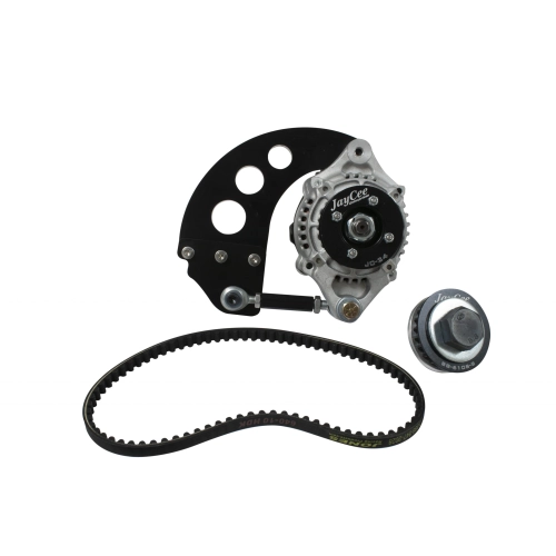 EMPI JC21760 JayCee Racing Alternator Kit, 12 Volt, Black