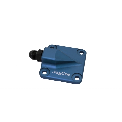 EMPI JC22960 JayCee Billet Full-Flow Oil Pump Cover, Blue