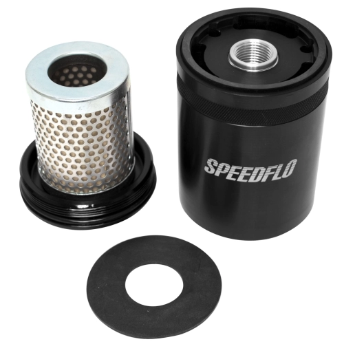 JayCee Billet Oil Filter, Black