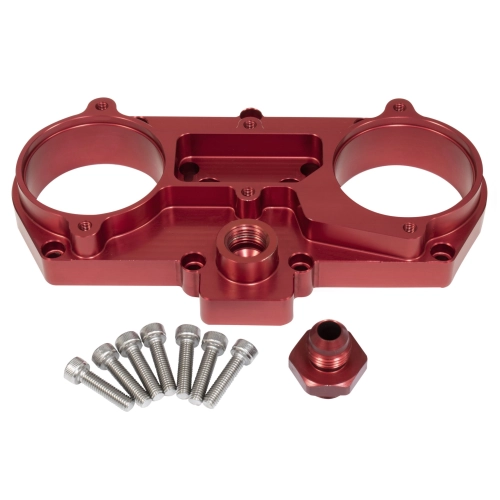 EMPI JC44760 JayCee Billet IDA EPC Top Plate, Red