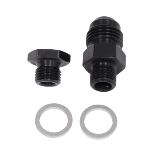 JayCee JC44960 -6 IDF HPMX Fuel Line Inlet Fitting Kit, Black