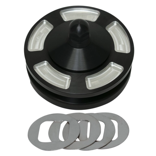 EMPI JC86010 JayCee Billet Alternator Pulley, Black