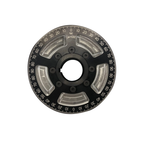 EMPI JC86130 JayCee Billet 5 Inch Street Pulley, Black