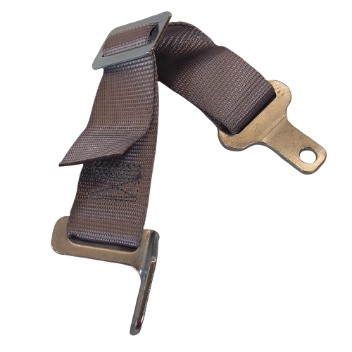 Latest Rage TIGER2CG 2 Crotch Strap, Grey, Fits All Duck Bill Style Belts