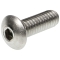 ALLSTAR PERFORMANCE ALL16920 Button Head Bolts 8-32 x 1/2in